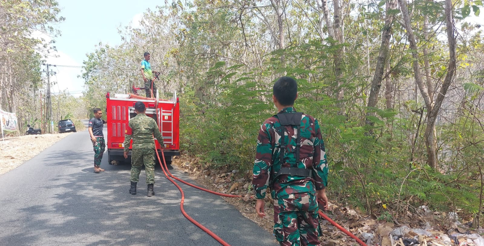 Berhasil Jinakkan Api Di Ngubalan
