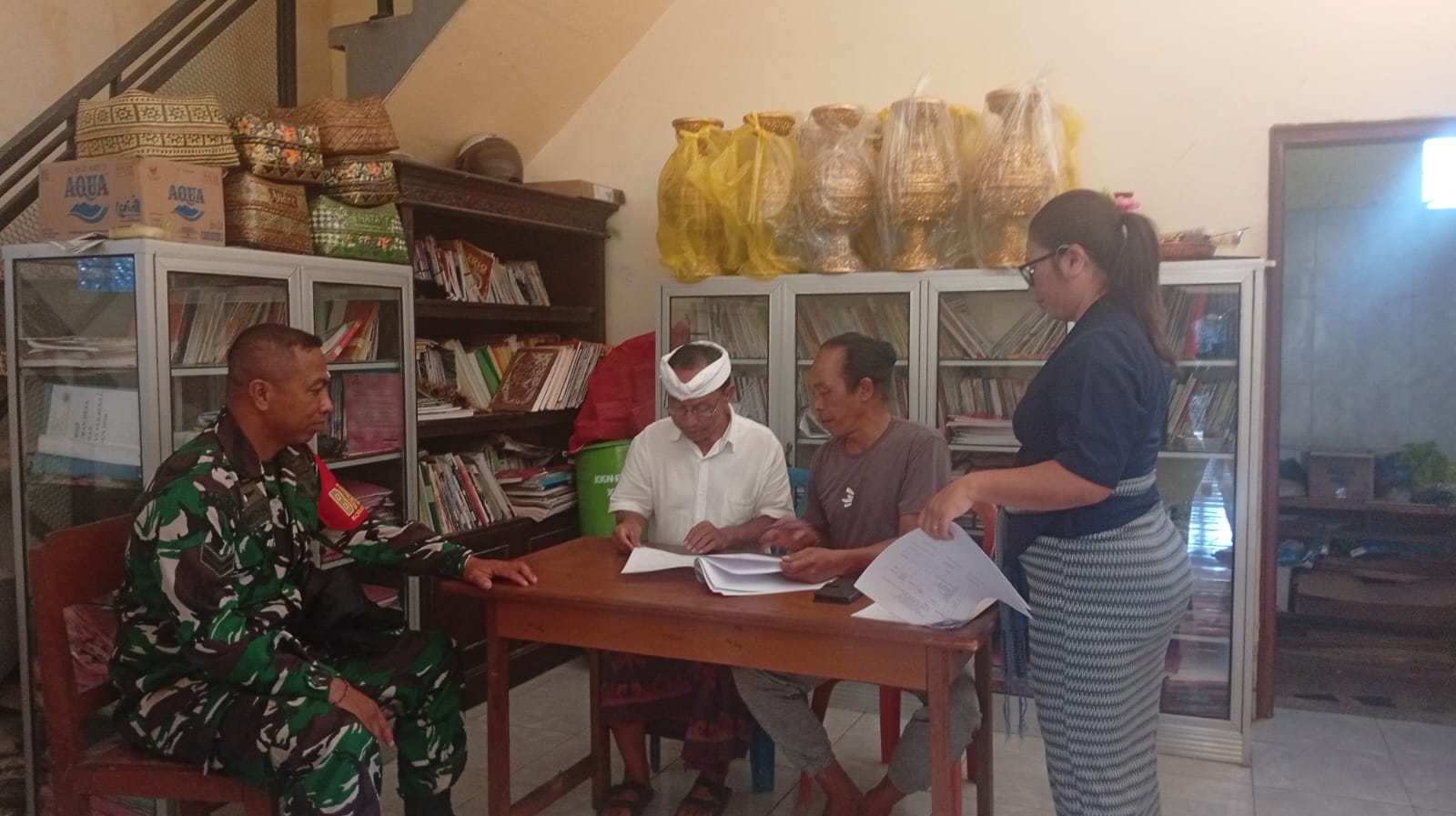 Babinsa Undisan Tingkatkan Sinergitas