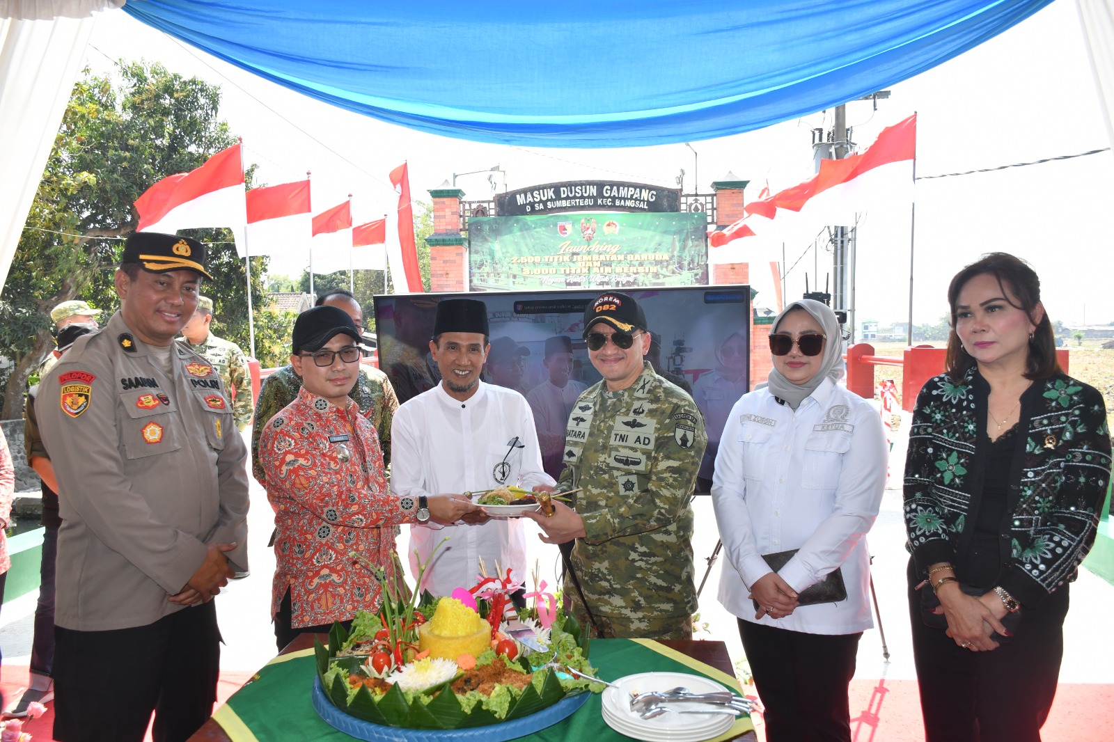 Kasdim Wakili Dandim 0815/Mojokerto Hadiri Peresmian