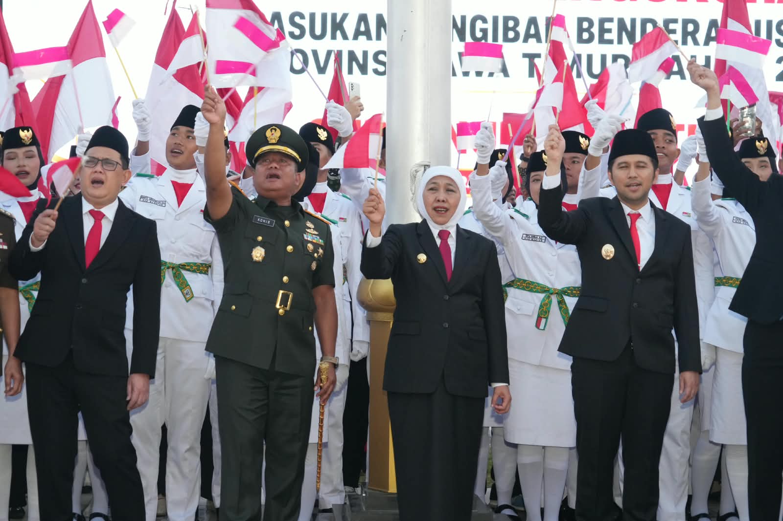 Danrem Bhaskara Jaya Berikan Dukungan