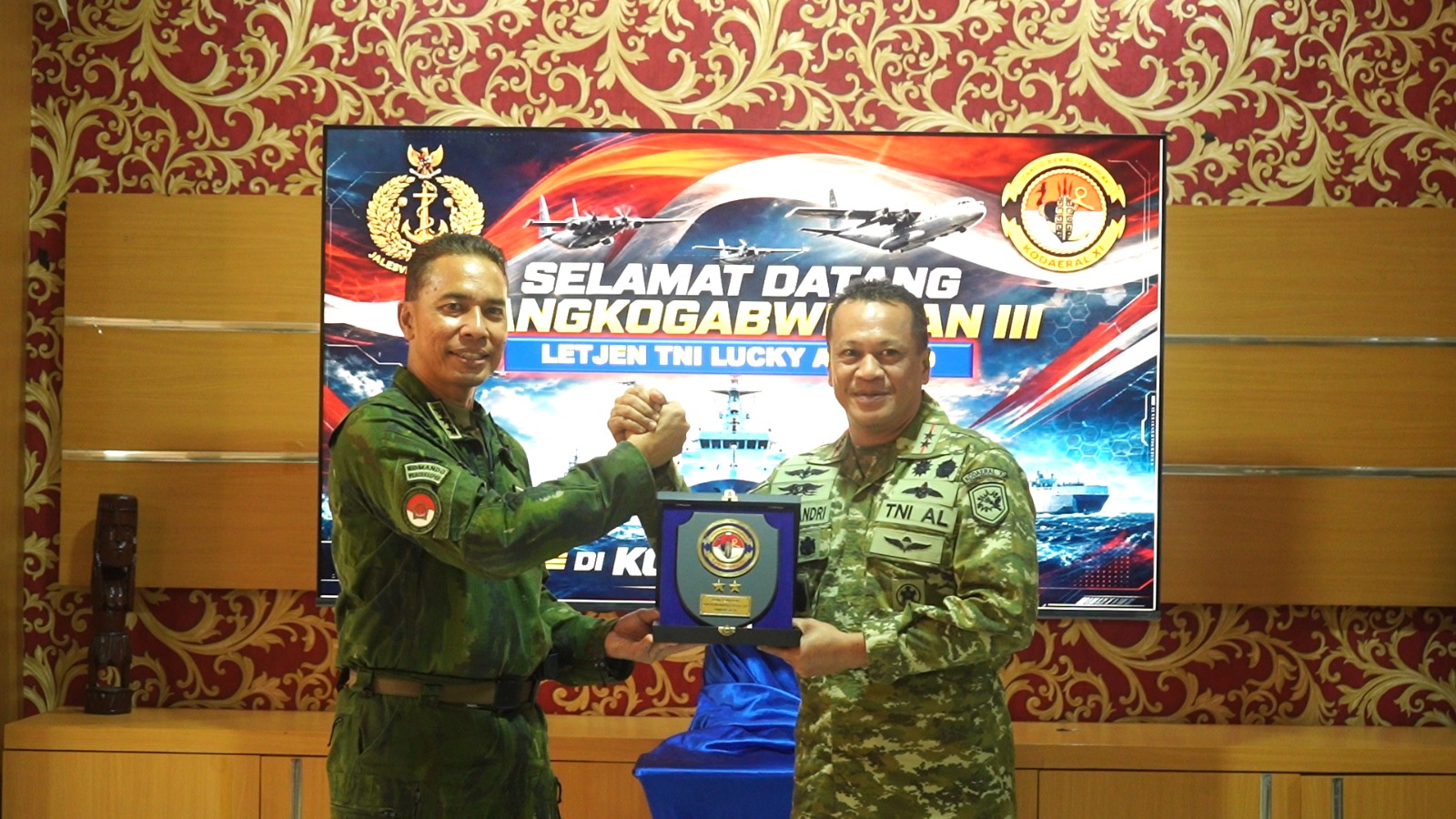 Kodaeral XI Terima Kunjungan Kerja