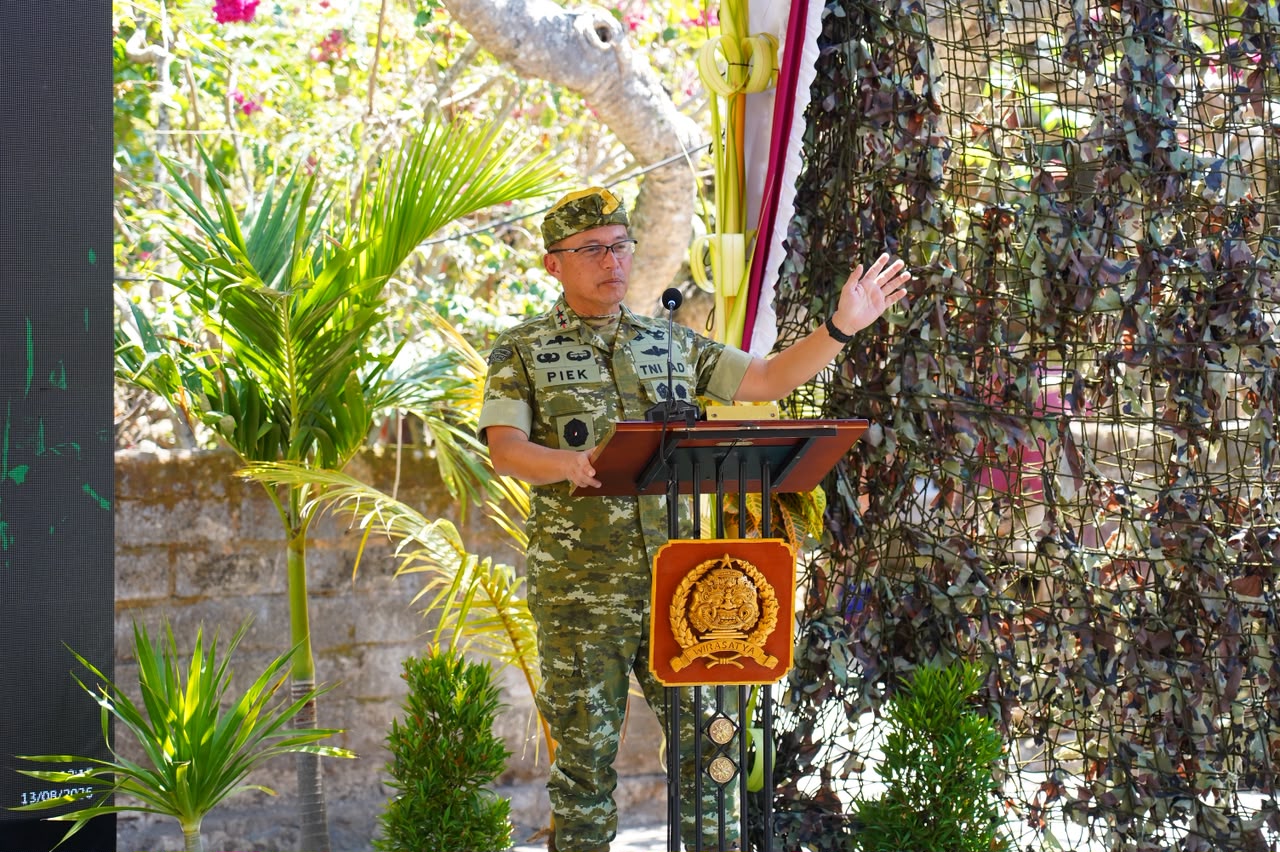 Pangdam IX/Udayana Resmikan Jembatan Garuda