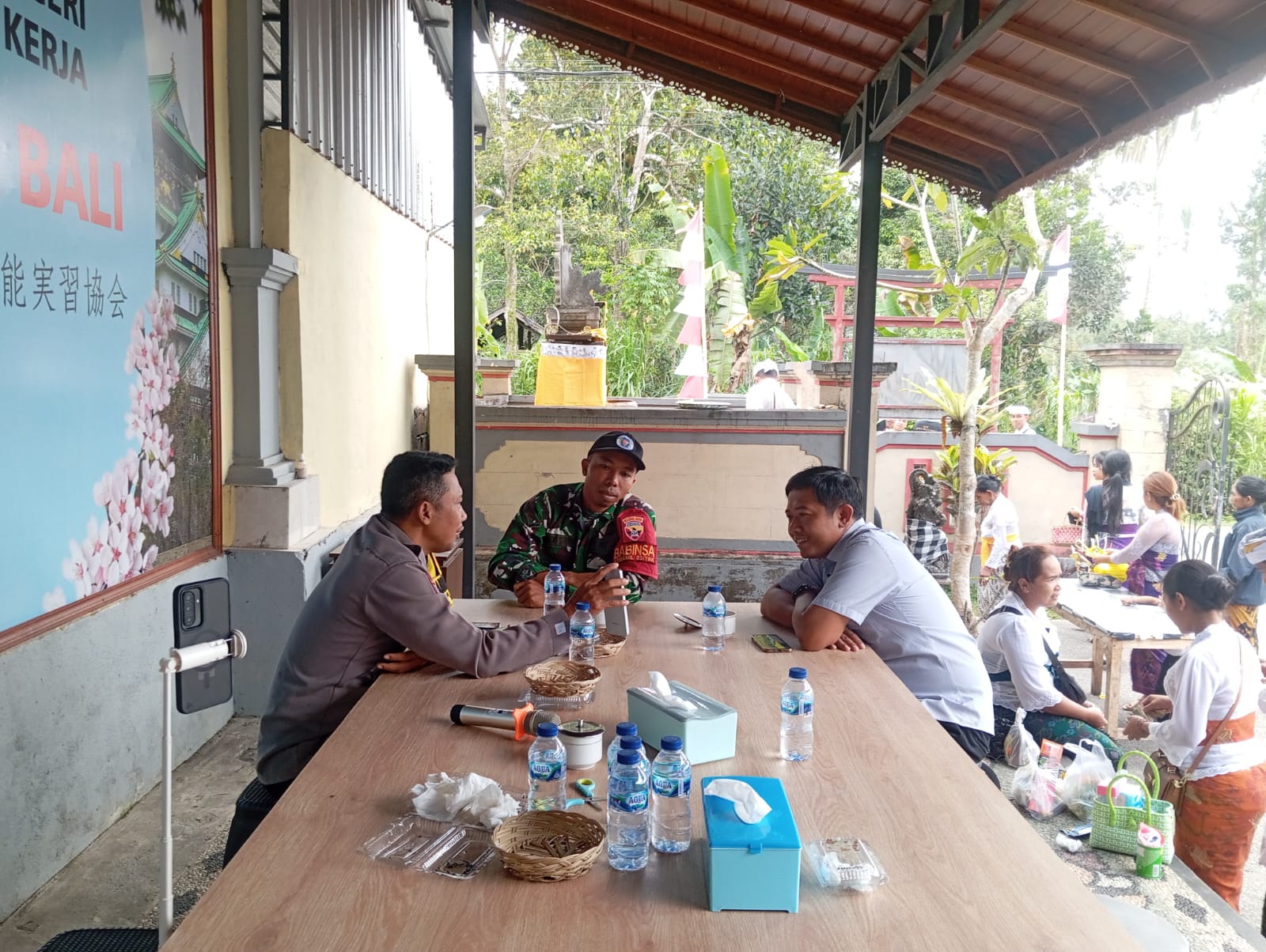 Babinsa Yangapi Laksanakan Monitoring Dan Koordinasi