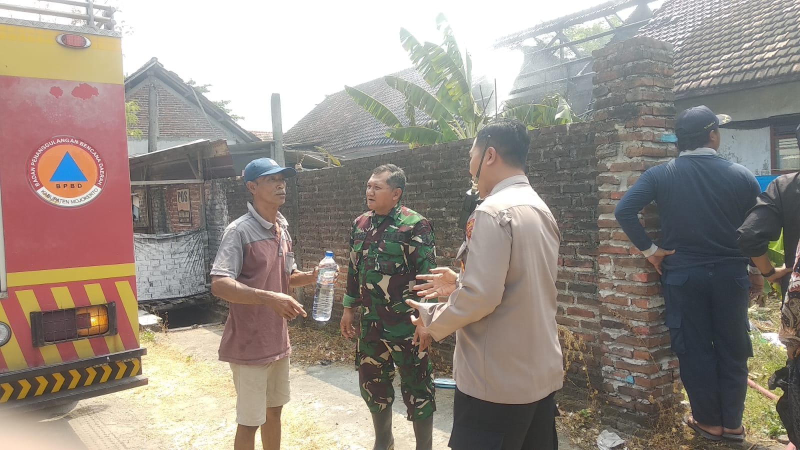 Api Bakar Atap Kelas SMK Muhammadiyah 2