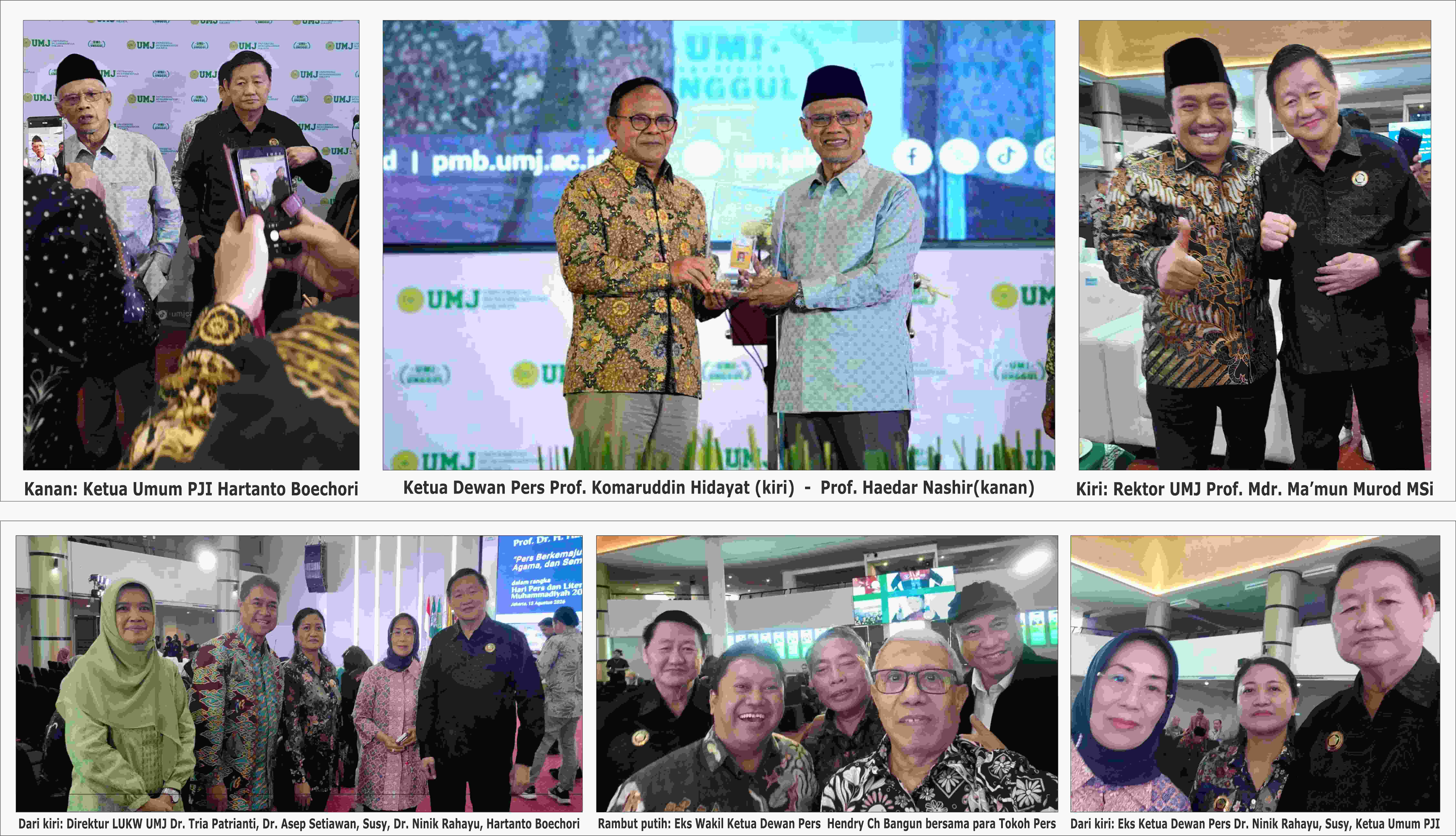 Ketua Umum PJI Support Prof Haedar Nashir