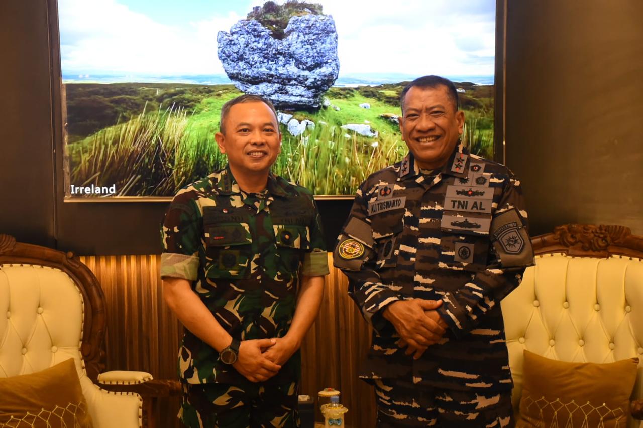 Kodaeral V Terima Courtesy Call Danlanud Muljono