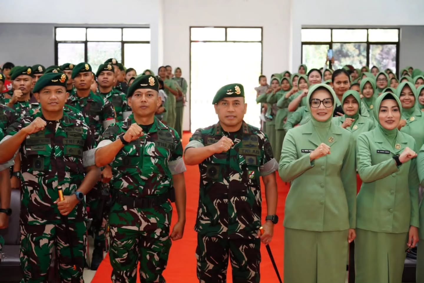 Pangdivif 2 Kostrad Kunjungi Yonif 514/SY