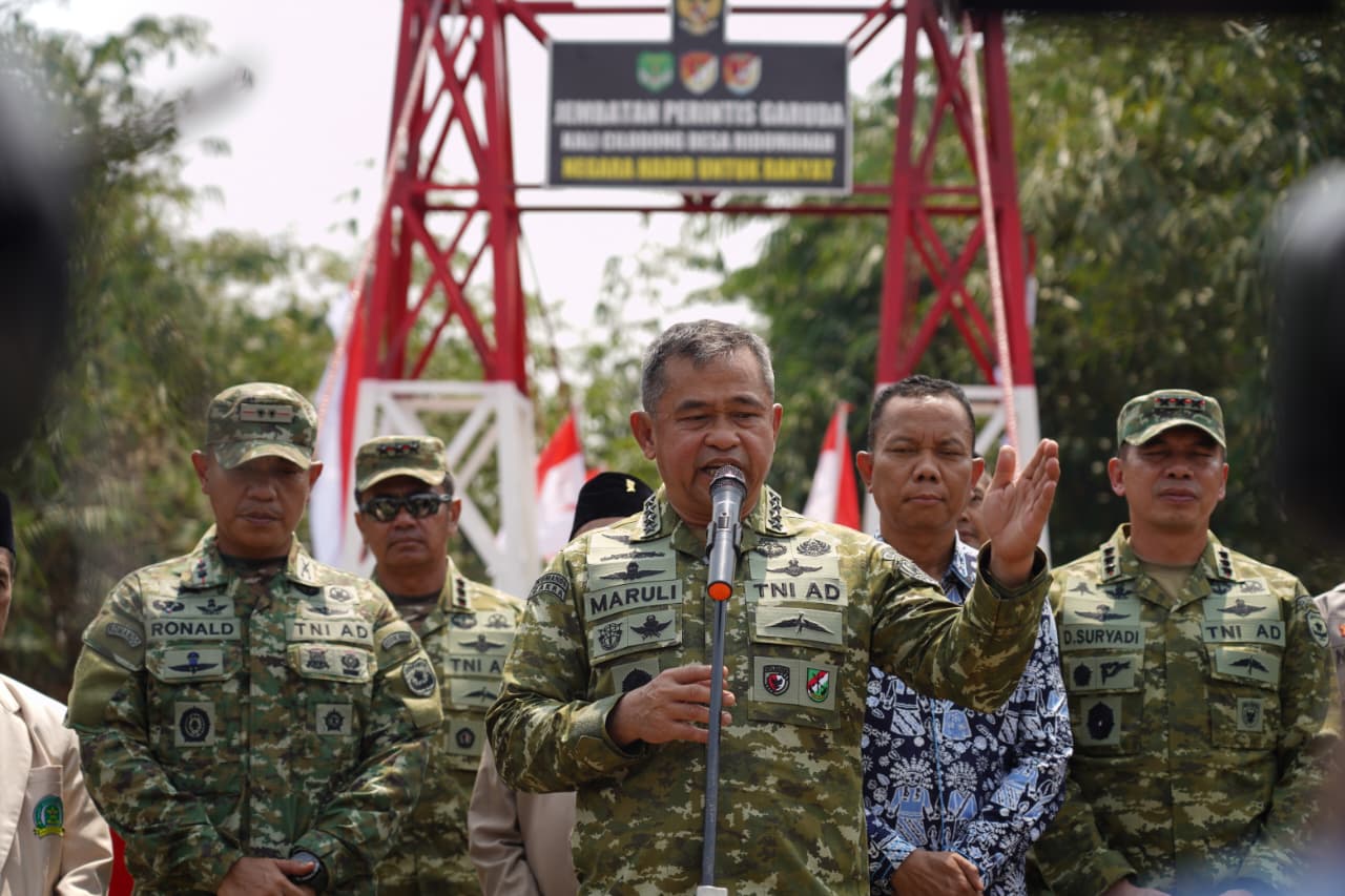 Laporkan Capaian TNI AD kepada Presiden
