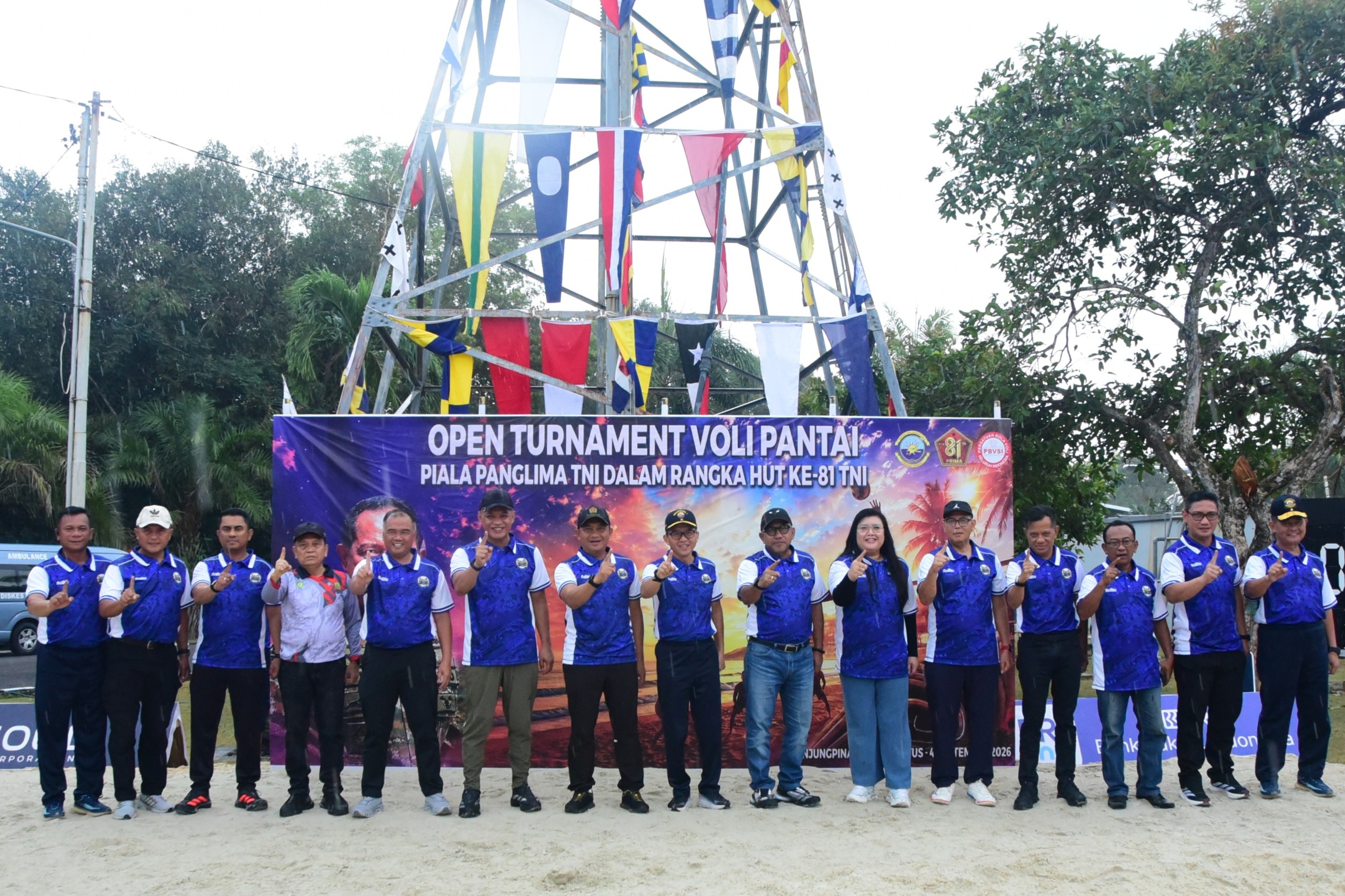 KOARMADA I GELAR OPEN TOURNAMENT VOLI PANTAI
