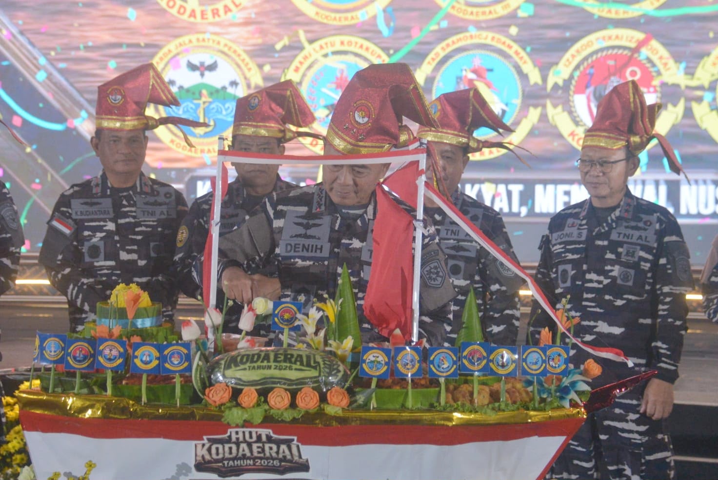 Komandan Kodaeral V Hadiri HUT