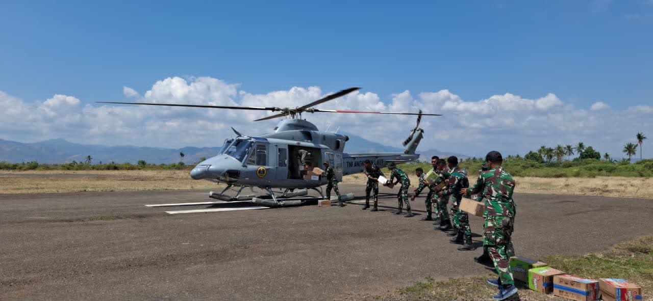 UNSUR UDARA TNI AL DISTRIBUSIKAN 1,2 TON