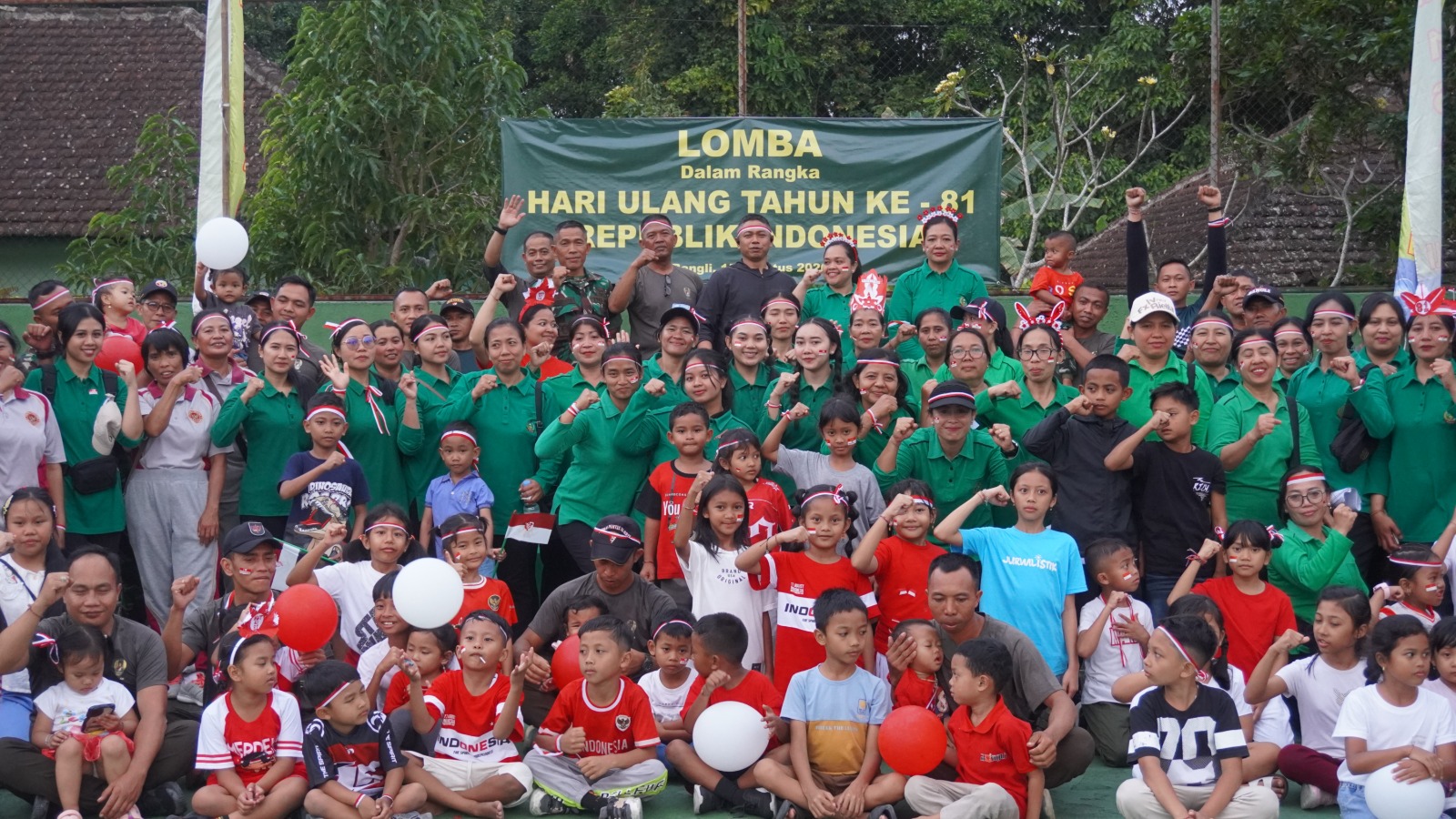 Keluarga Besar Kodim 1626/Bangli Gelar Lomba