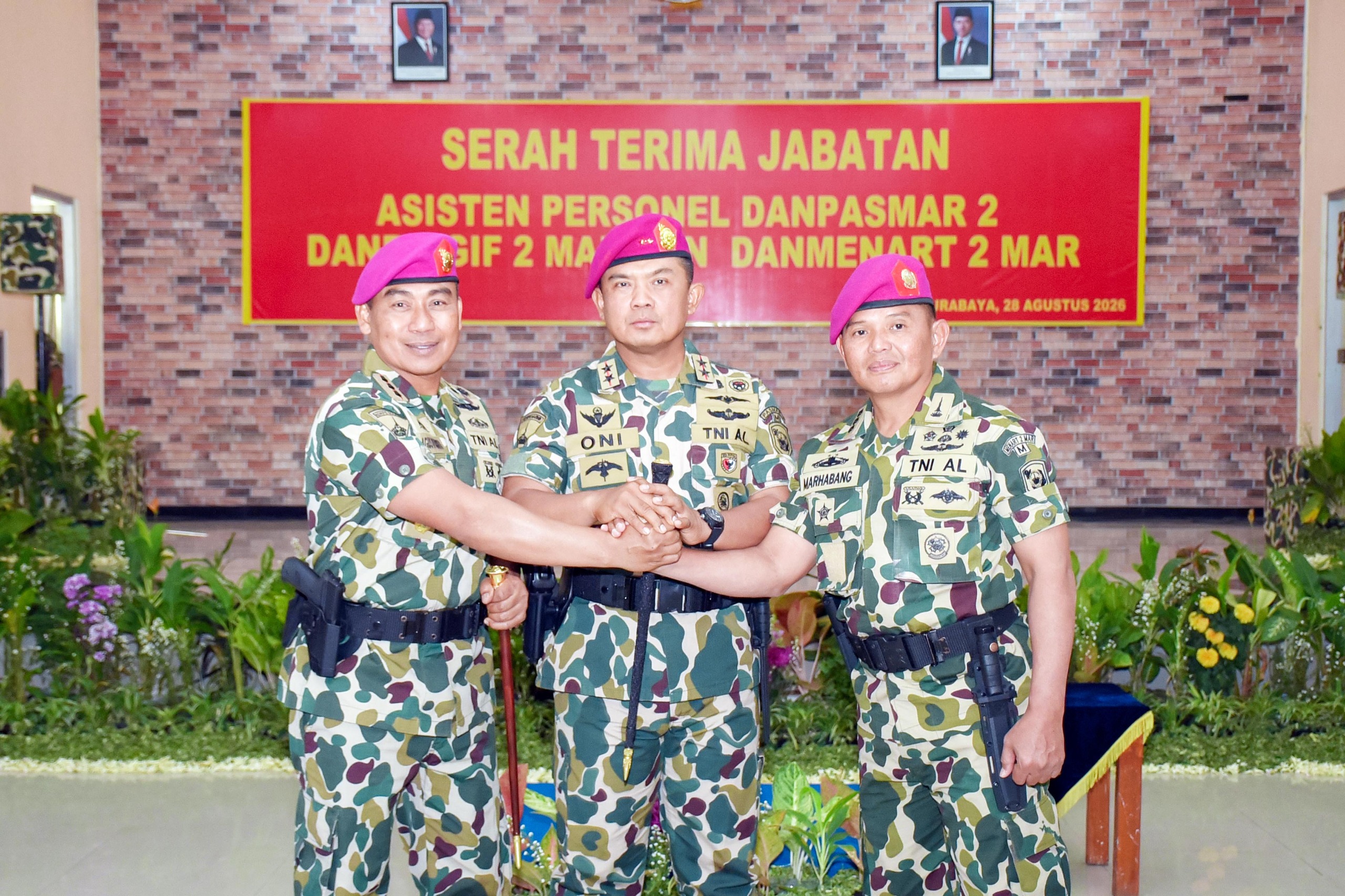 Komandan Pasmar 2 Pimpin Sertijab