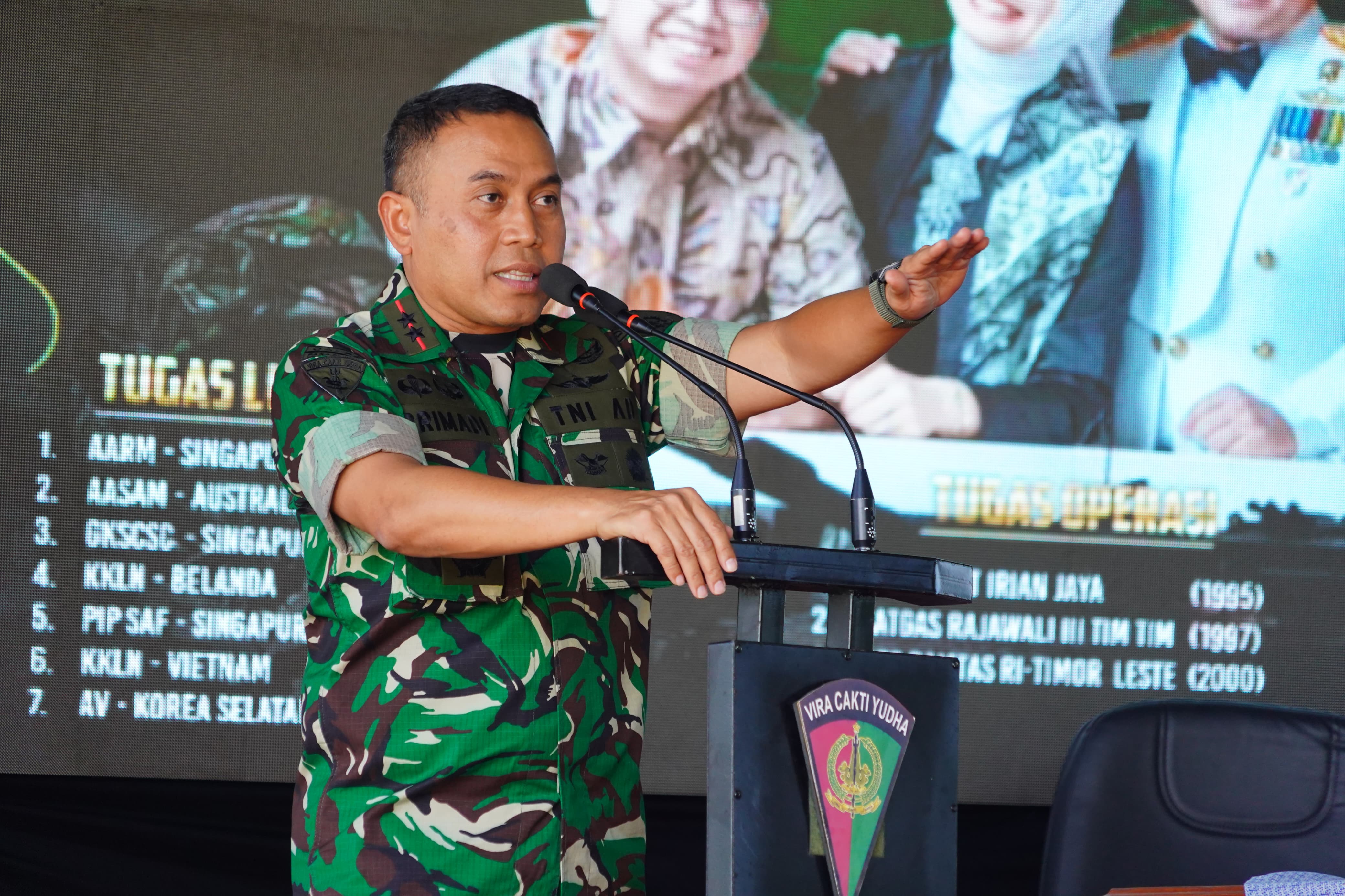 Kunjungan Kerja Panglima Divisi Infanteri 2 Kostrad