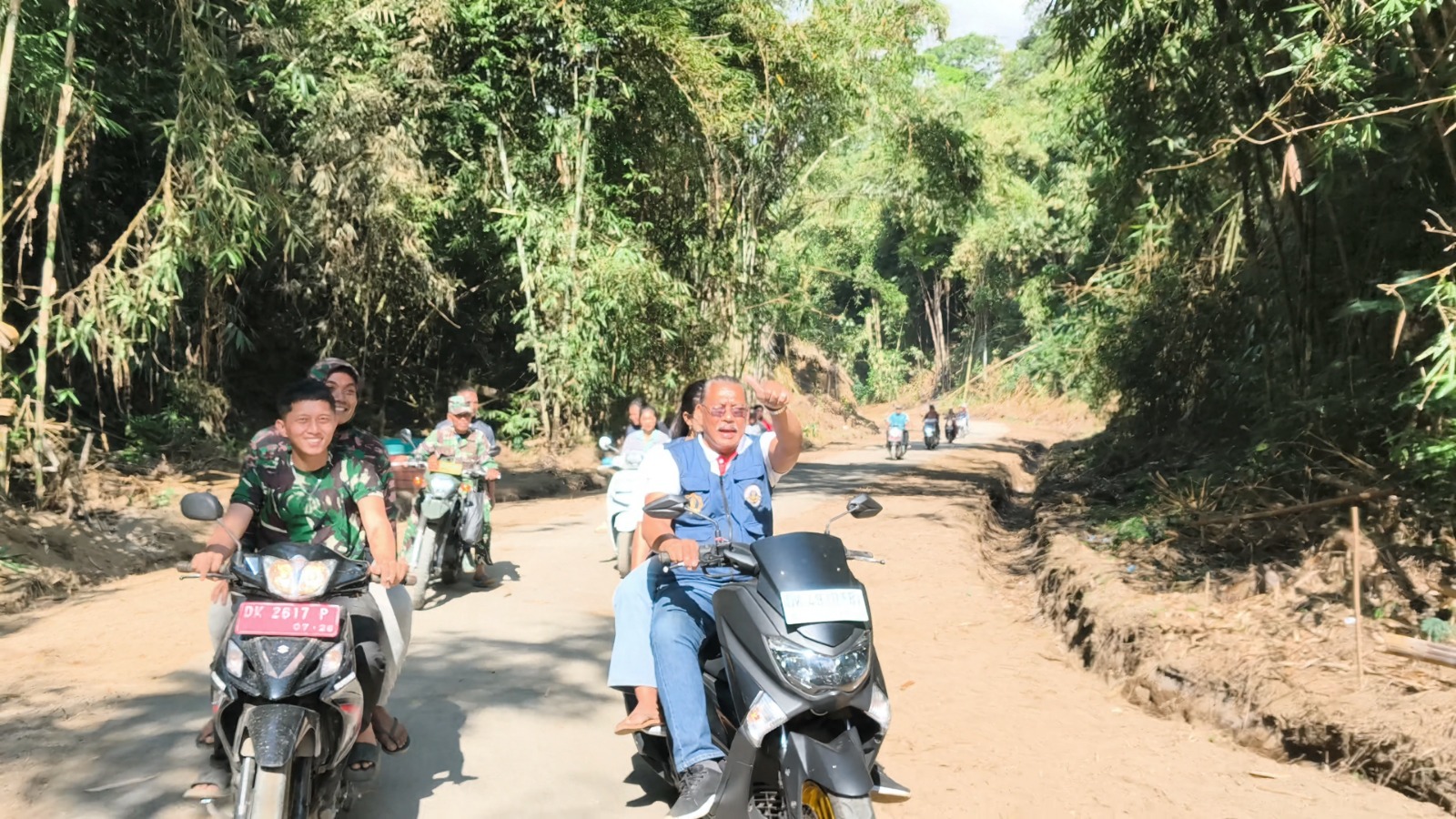 Jalan Rabat Beton Sekardadi Sudah Selesai