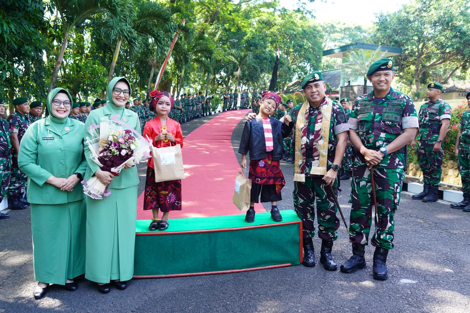 Panglima Divisi Infanteri 2 Kostrad  Lakukan Kunjungan