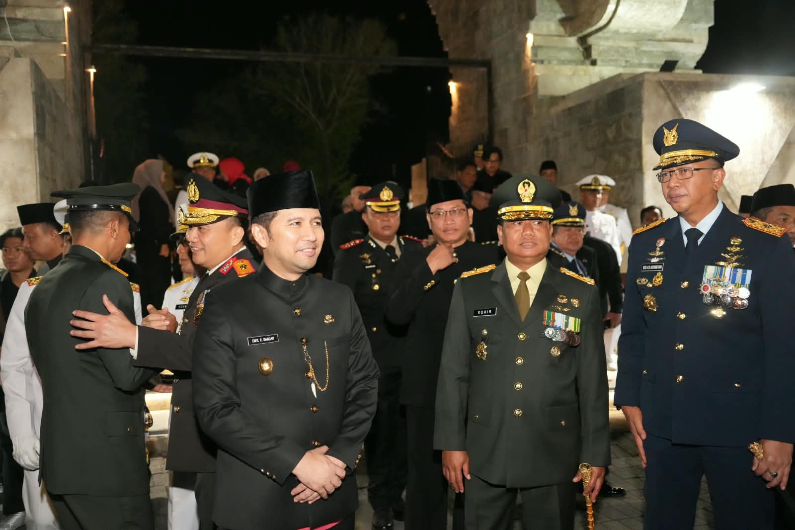 Danrem Bhaskara Jaya Hadiri Renungan