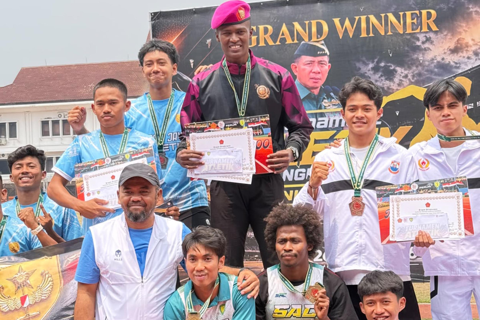 Prajurit Yonif 15 Marinir Sabet Medali