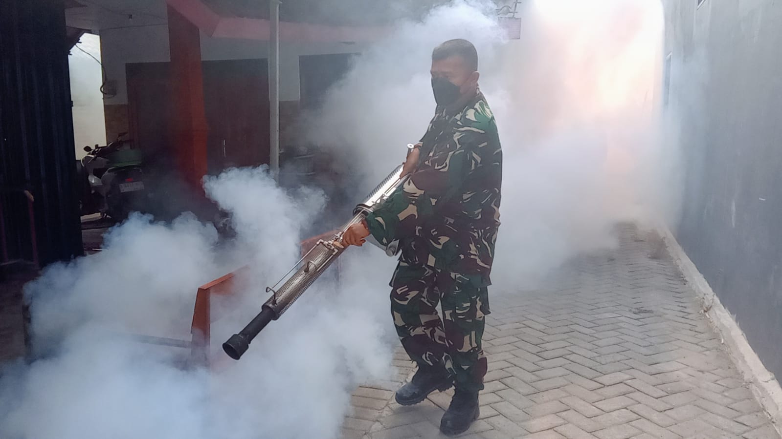 Lakukan Fogging Di Ngepung
