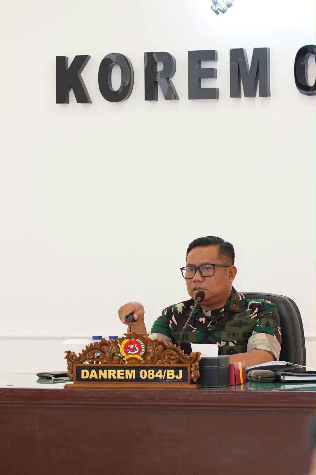 Korem Bhaskara Jaya Matangkan TMMD