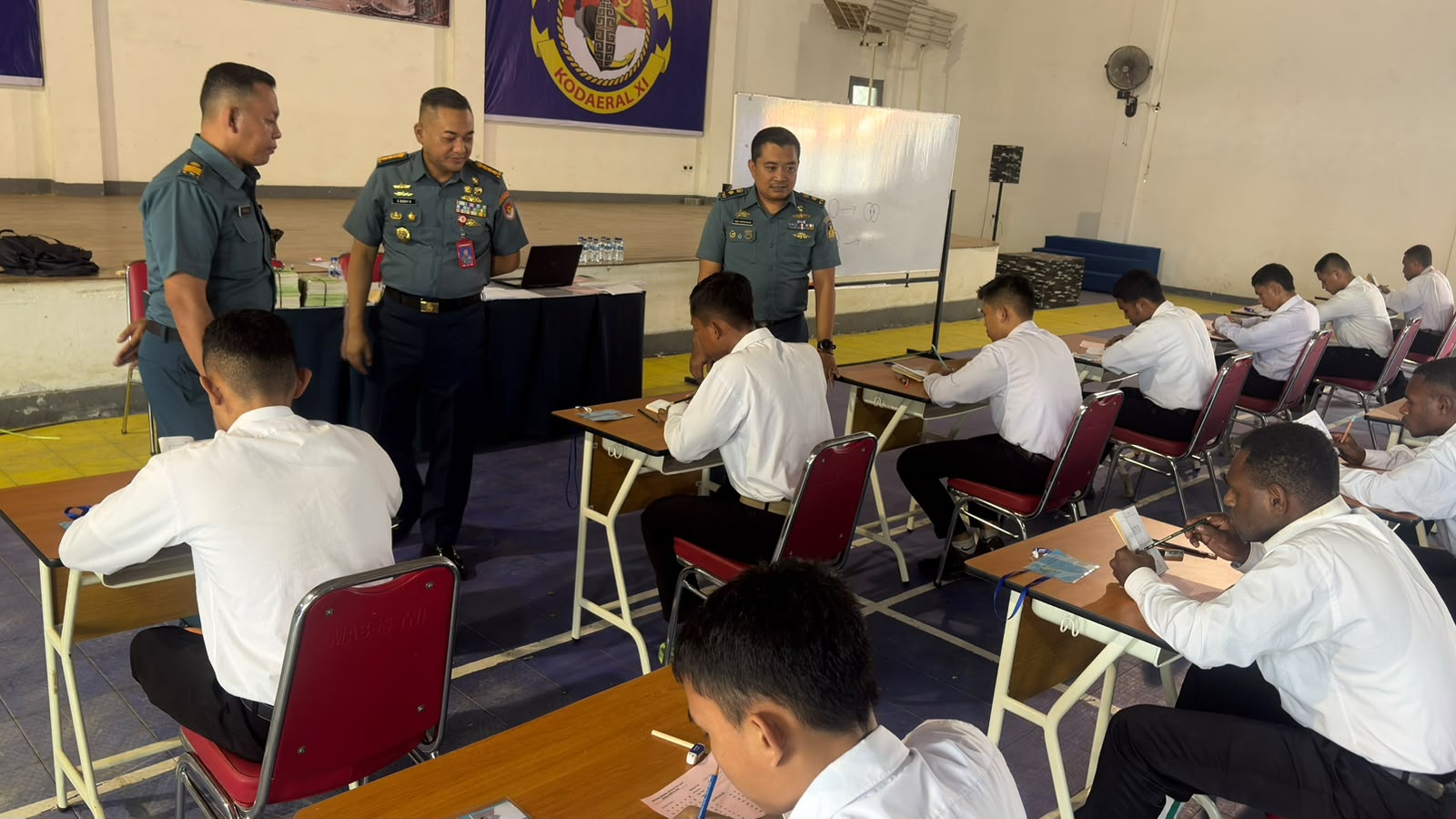 Panitia Daerah Kodaeral XI Gelar Pemeriksaan
