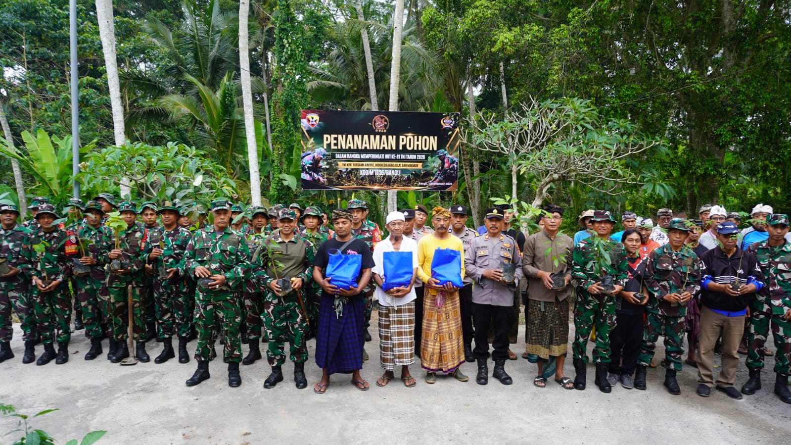 Sambut HUT Ke-81 TNI