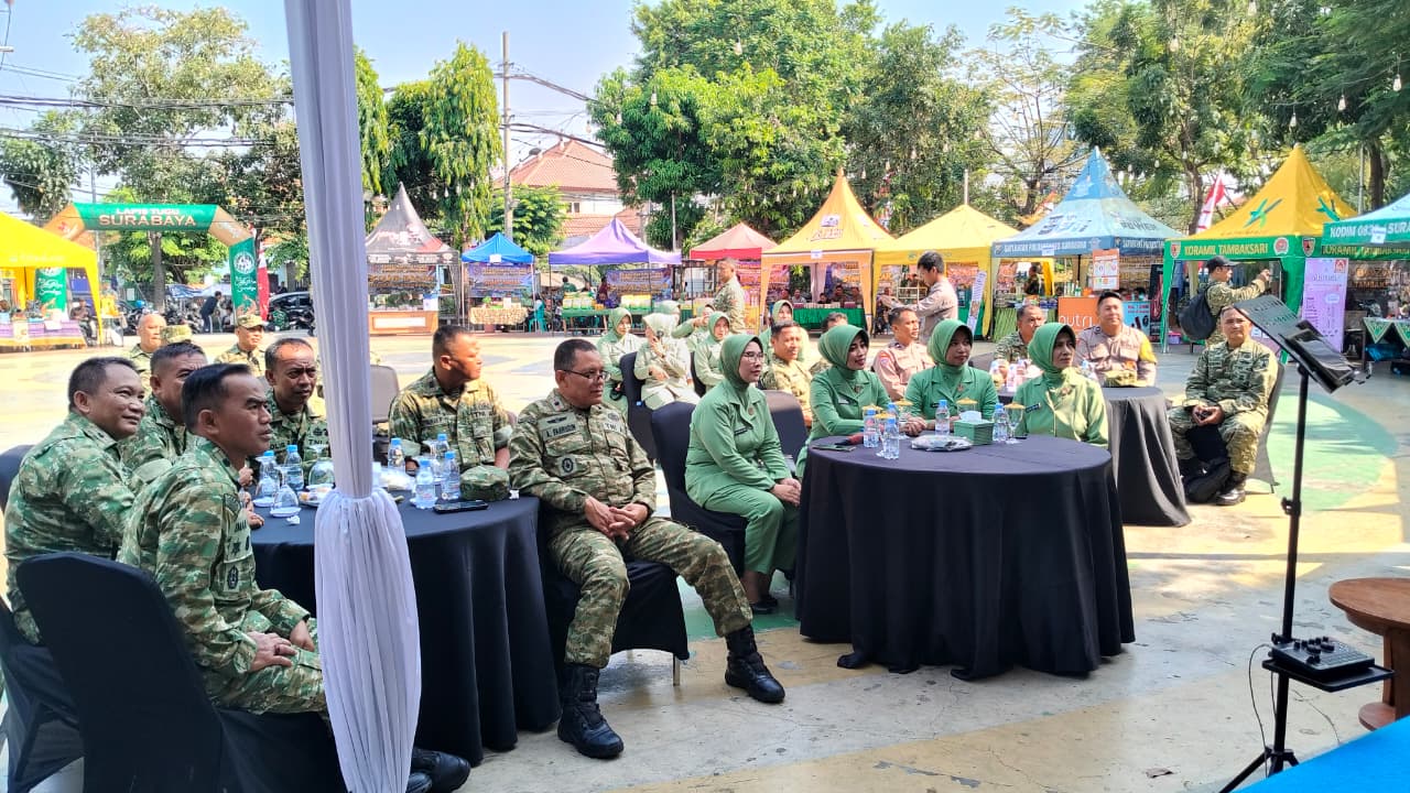 Danramil Tenggilis Mejoyo Sambangi Toga