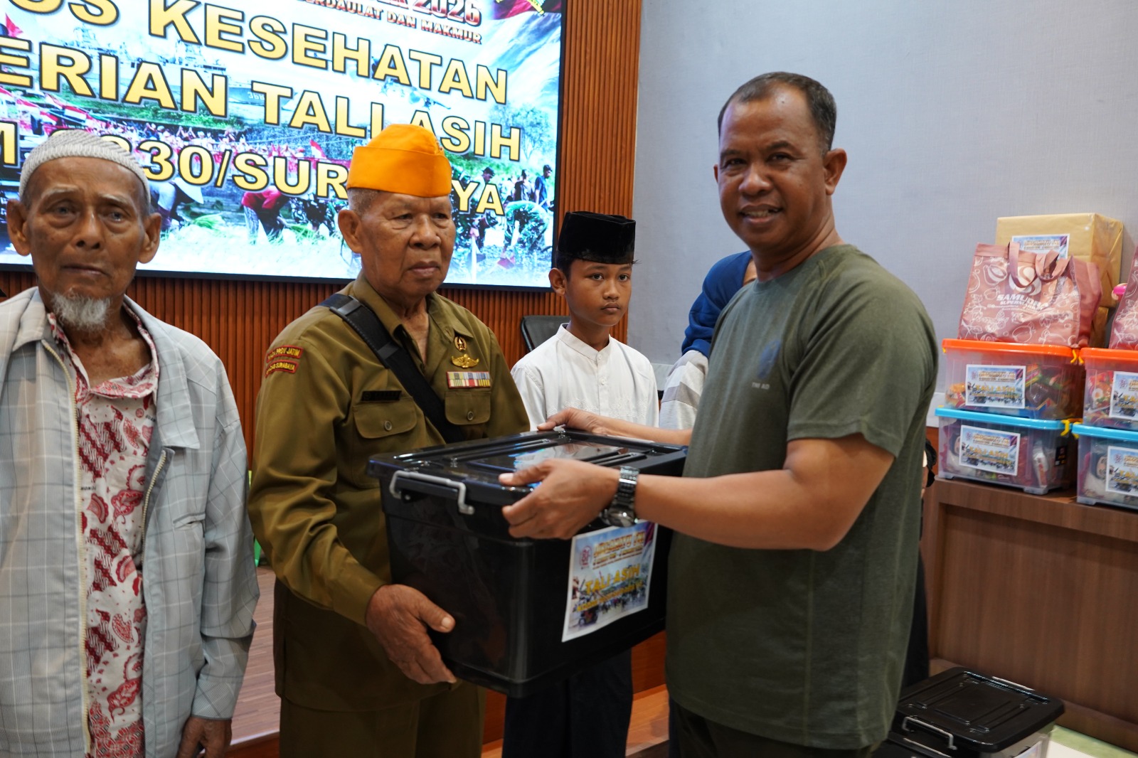 Kodim 0830 Surabaya Gelar Bakti Sosial Kesehatan
