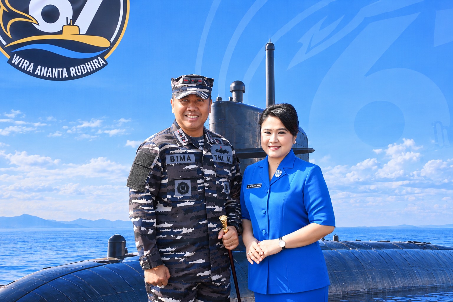 PANGKOARMADA I HADIRI HUT KE-67 HIU KENCANA,