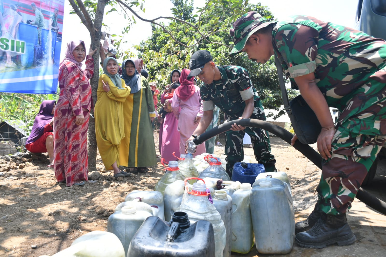 Kodim 0815/ Mojokerto Salurkan Bantuan
