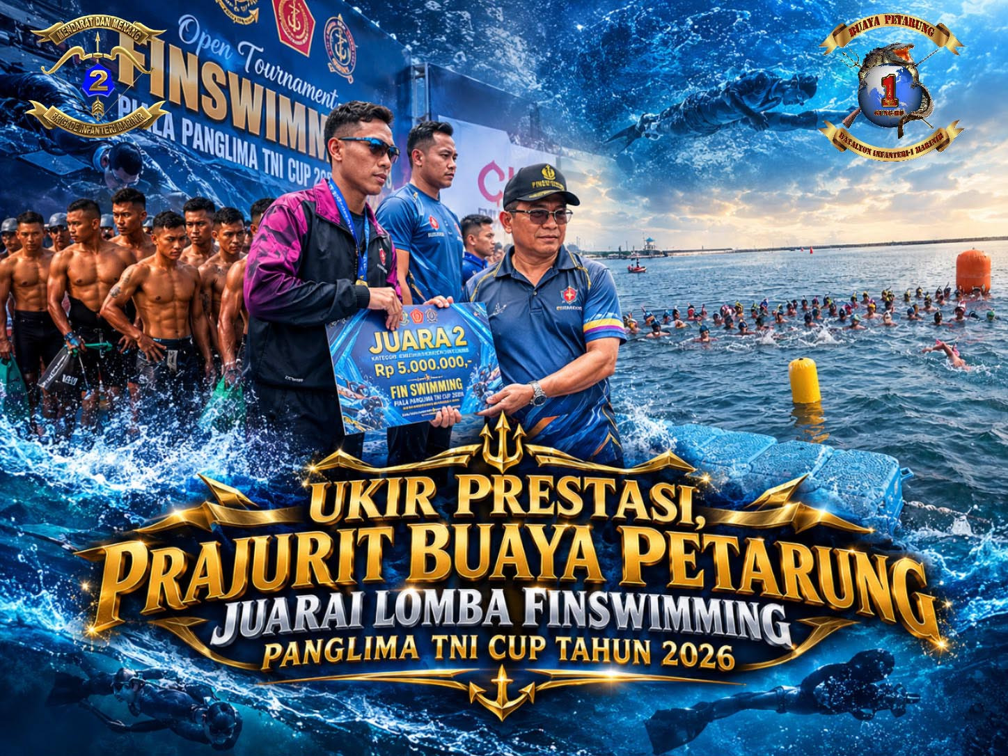 Prajurit Buaya Petarung Ukir Prestasi