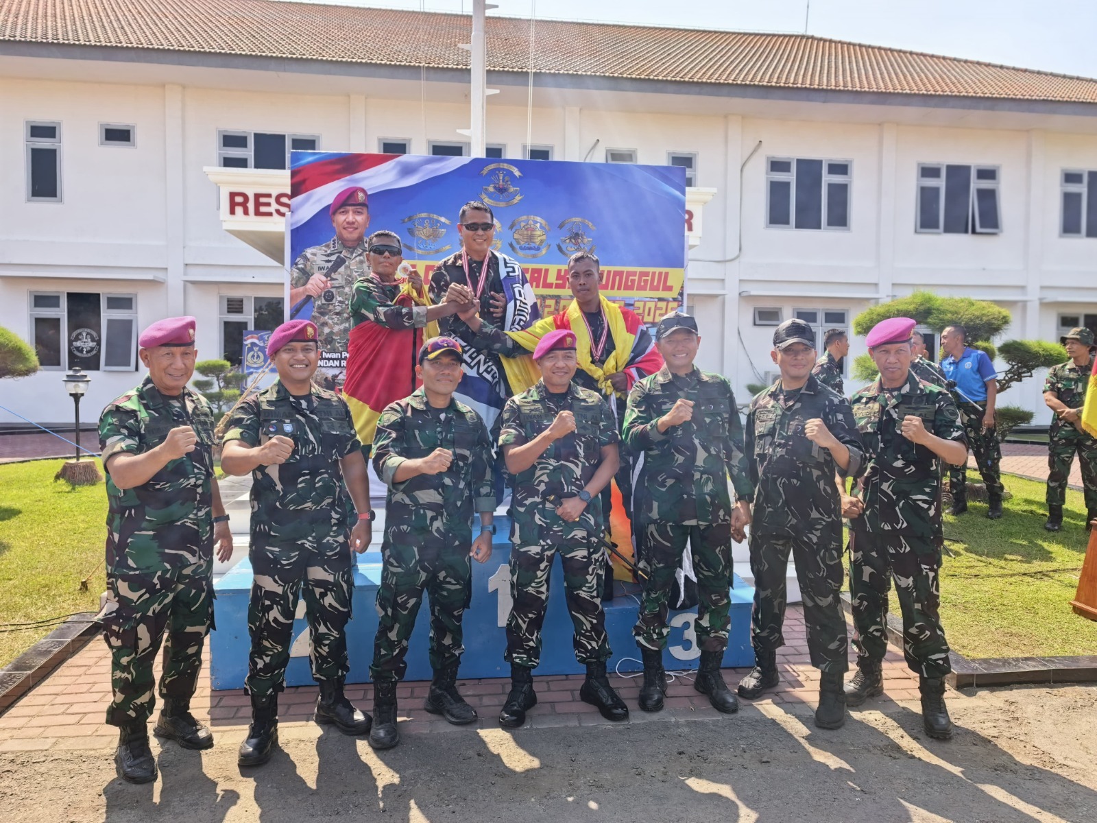 Prajurit Macan Kumbang Ikuti Lomba