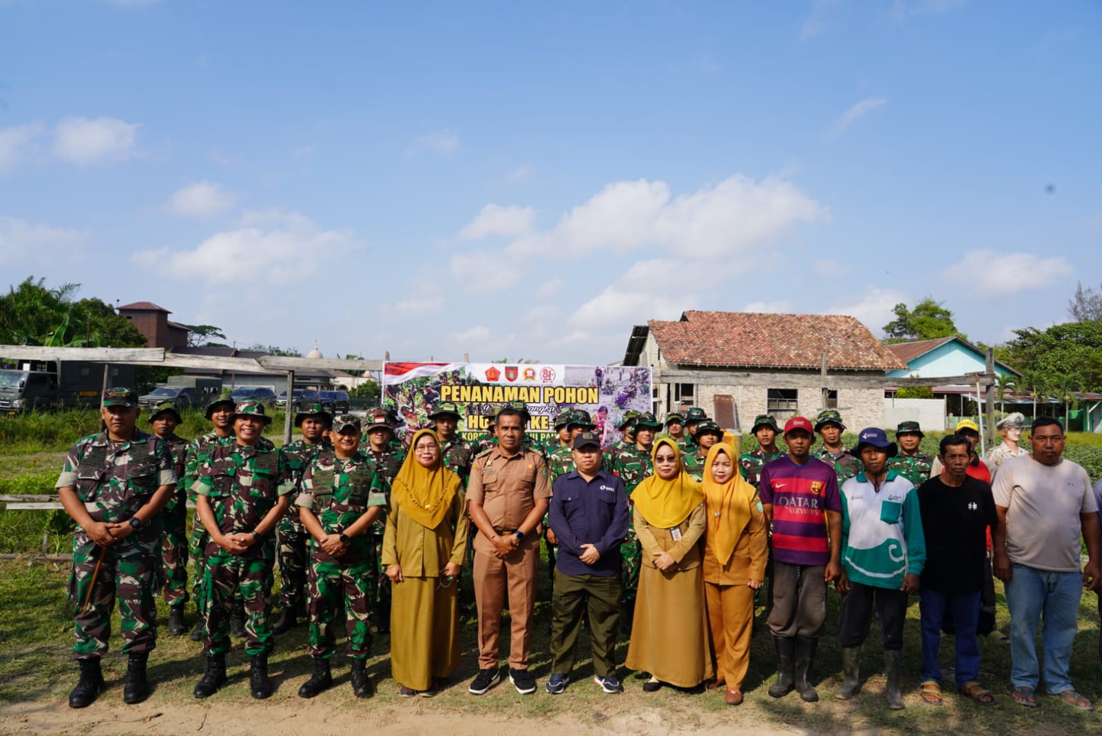 Kodim 1015/Sampit Laksanakan Penanaman