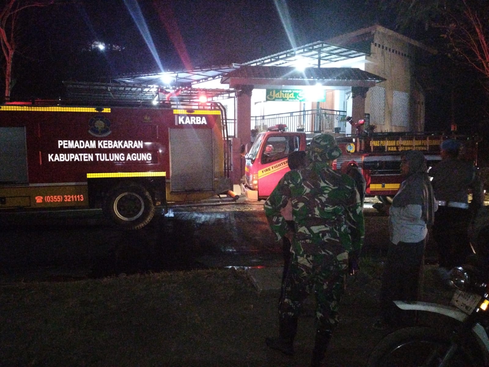 Padamkan Kebakaran Lahan Perhutani
