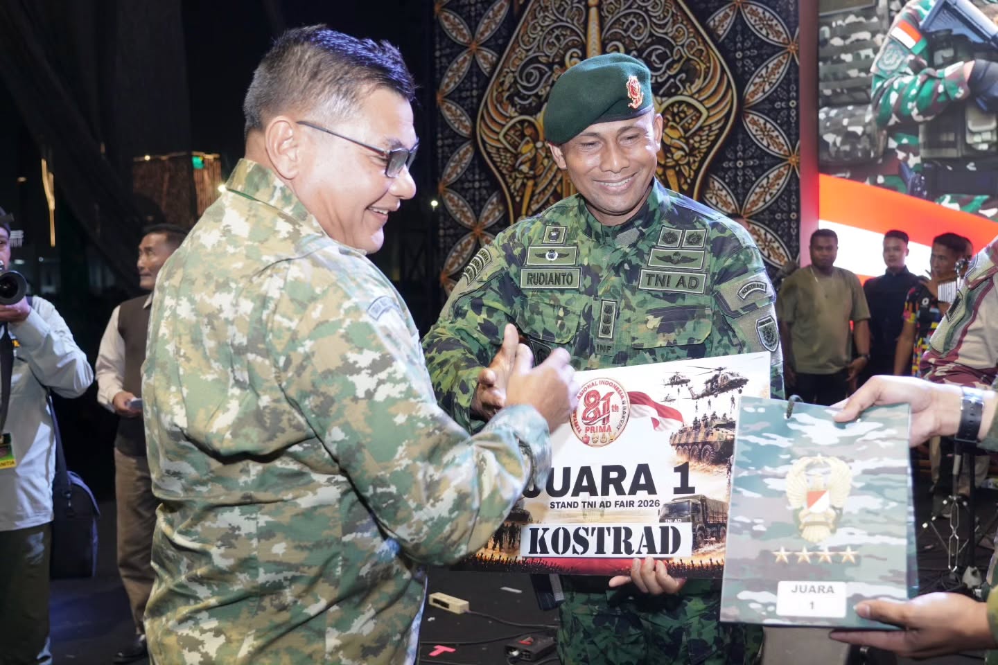Kostrad Raih Juara I Stand TNI AD  Fair 2026