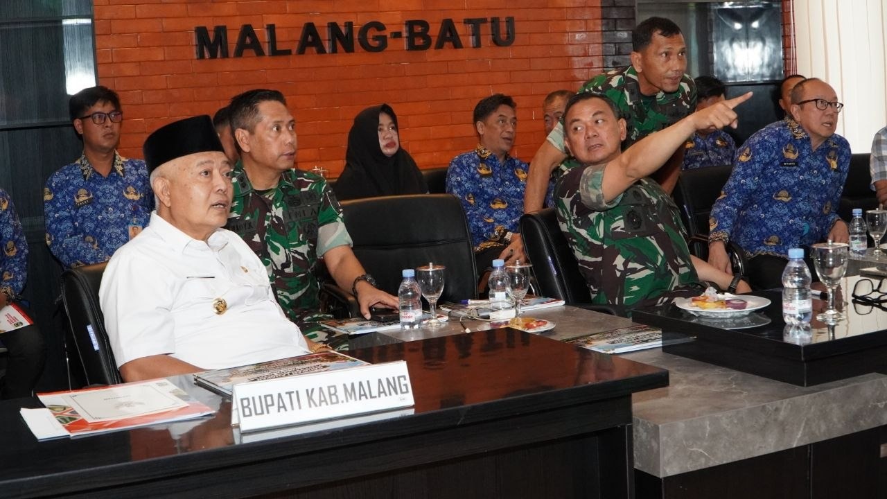 Kodim 0818 Bersama Forkopimda Malang Perkuat Sinergi