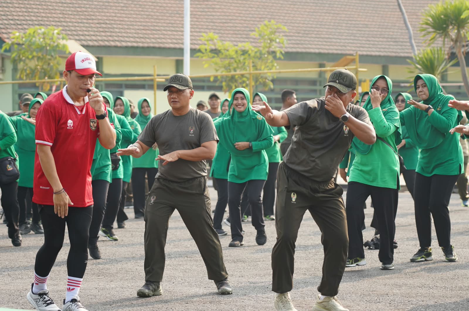 Danrem  Tekankan Kebugaran Dan Kebersamaan