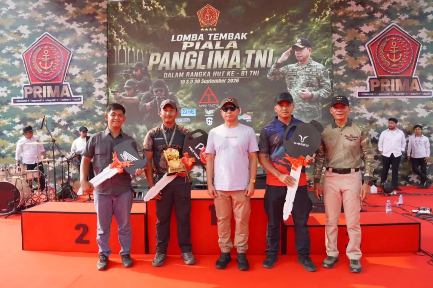 Pangkostrad Hadiri Penutupan Lomba
