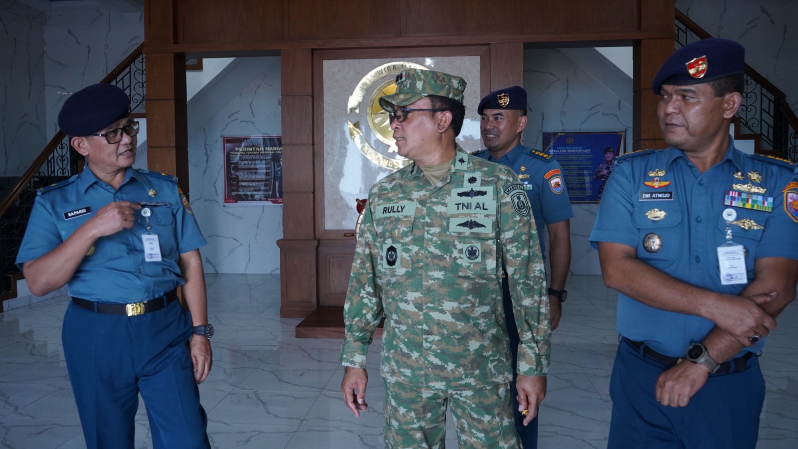 DANPUSTERAL LAKSANAKAN COURTESY CALL