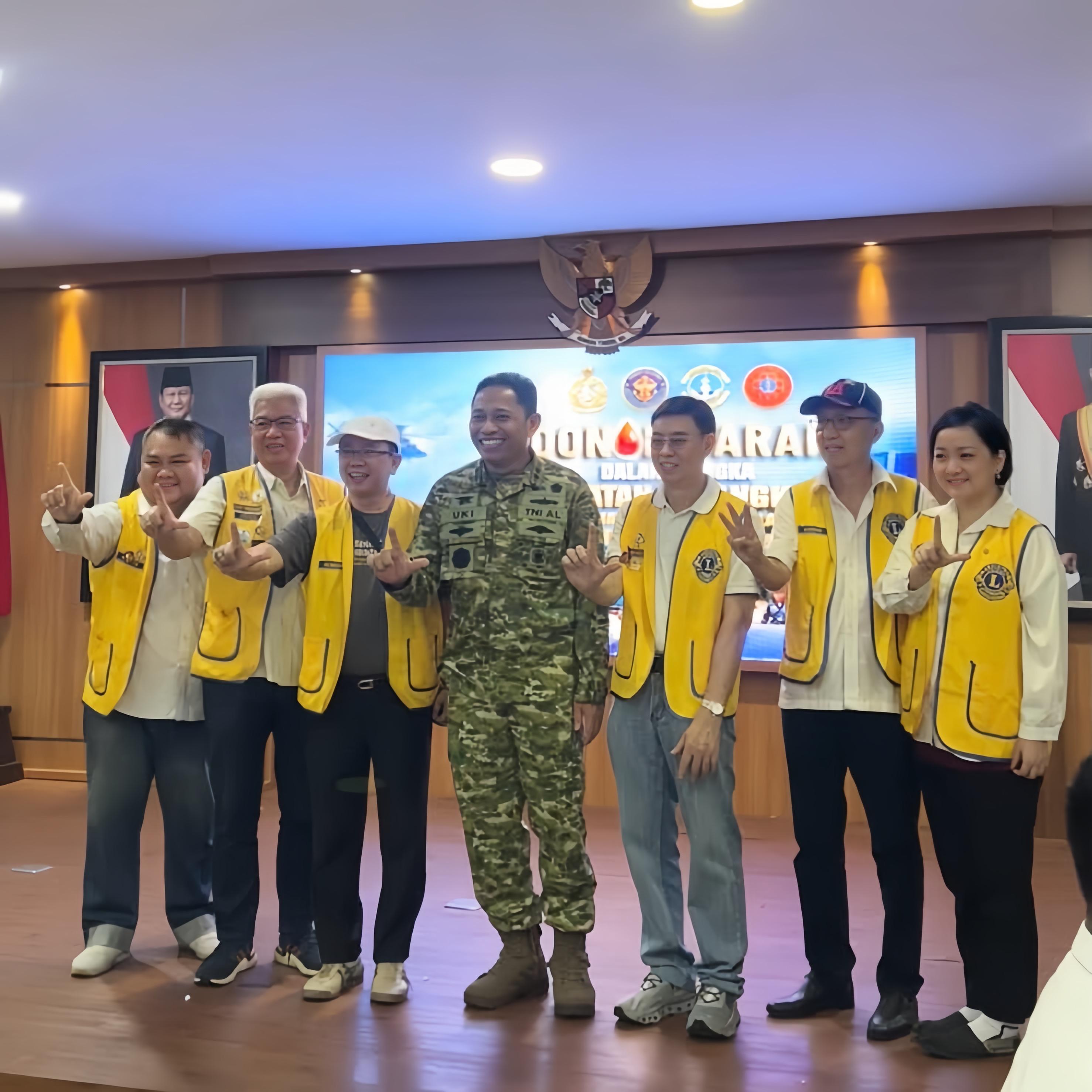 DANKODAERAL III TINJAU AKSI DONOR DARAH