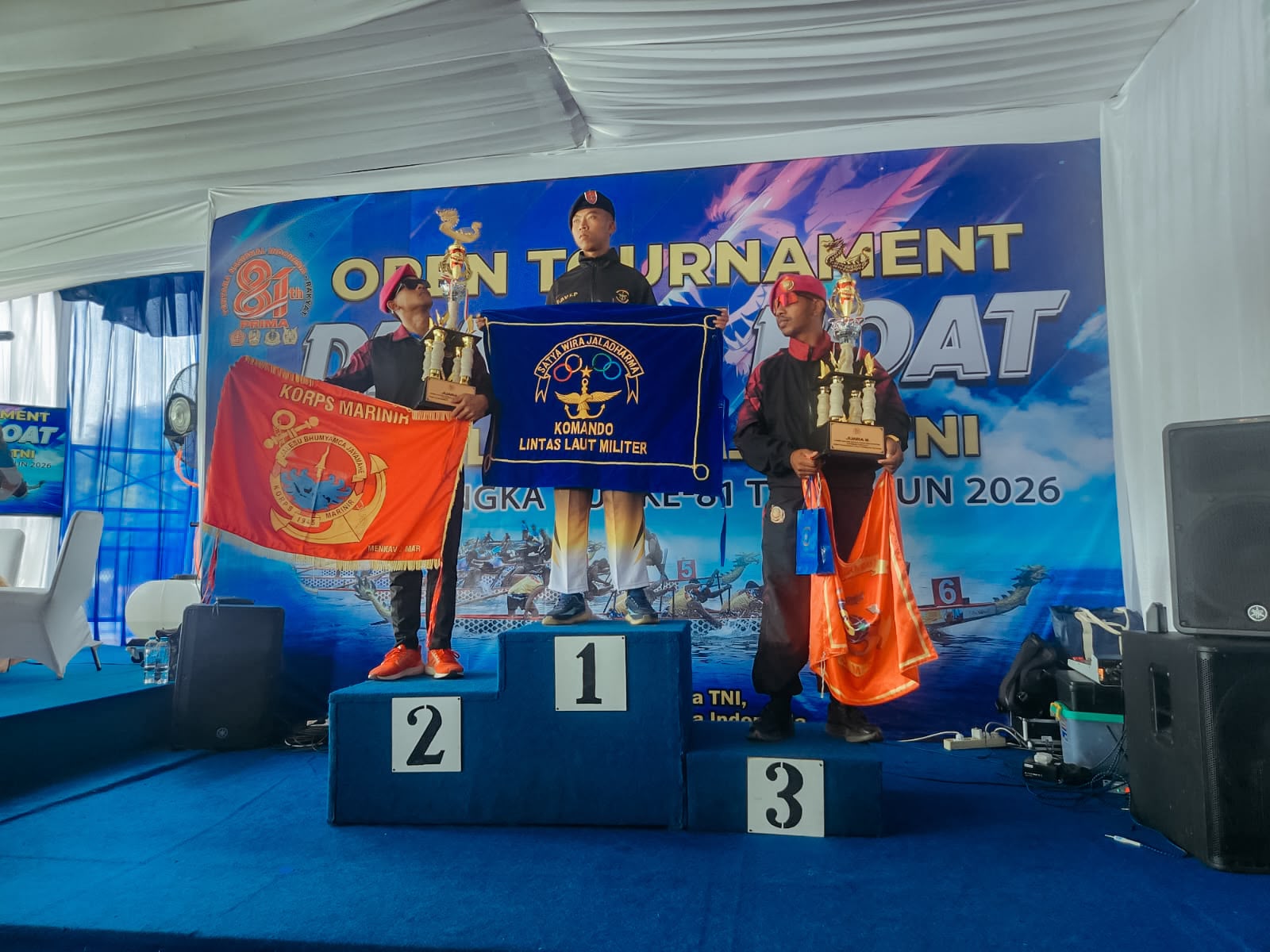 Tim Dayung Pasmar 2 Raih Juara 2