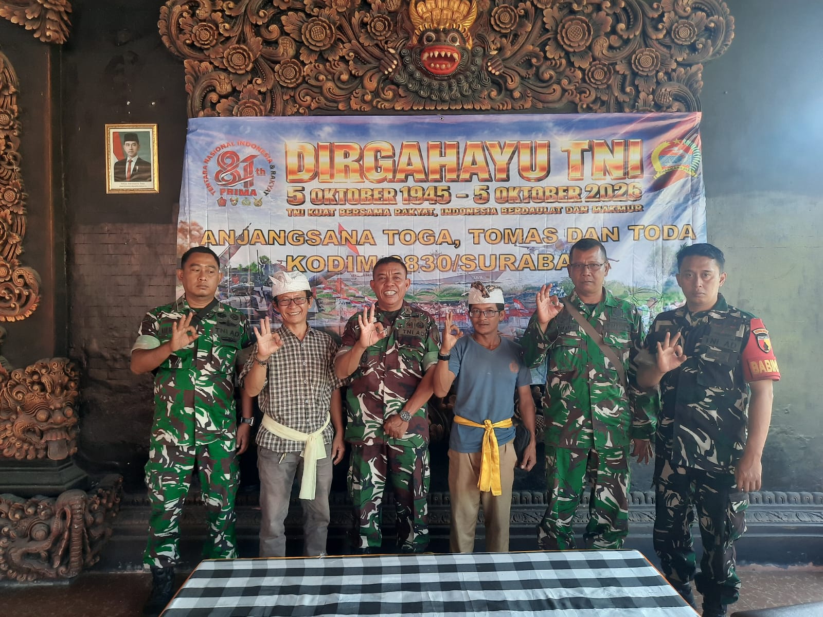 Danramil Krembangan Perkuat Silaturahmi Dan Kebersamaan