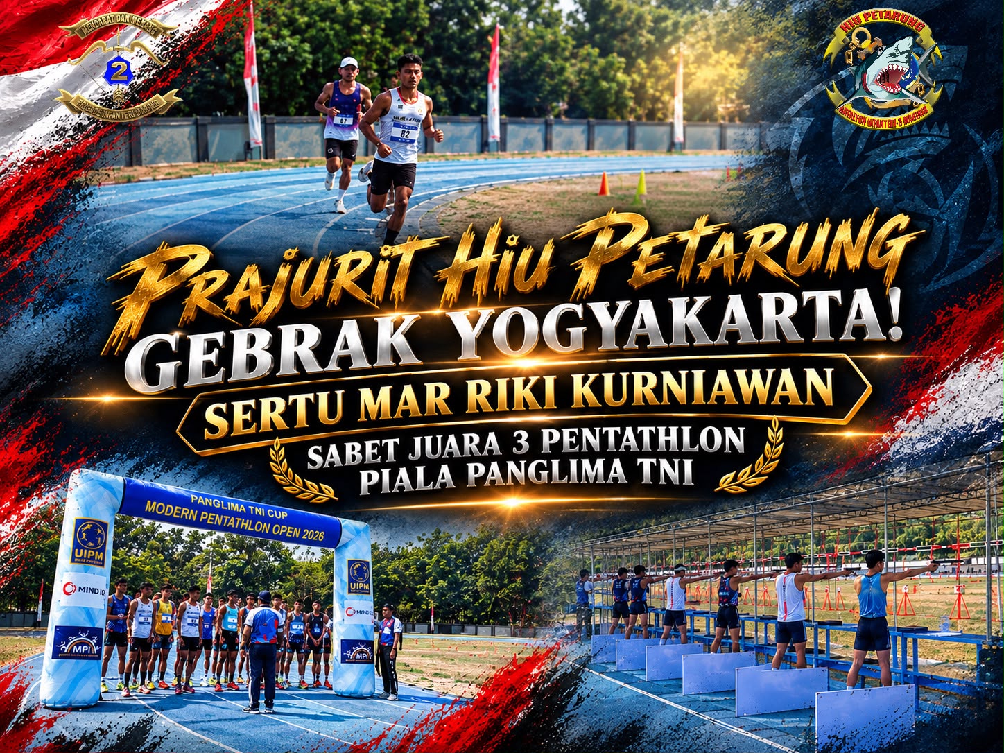 Sertu Marinir Riki Kurniawan Sabet Juara 3