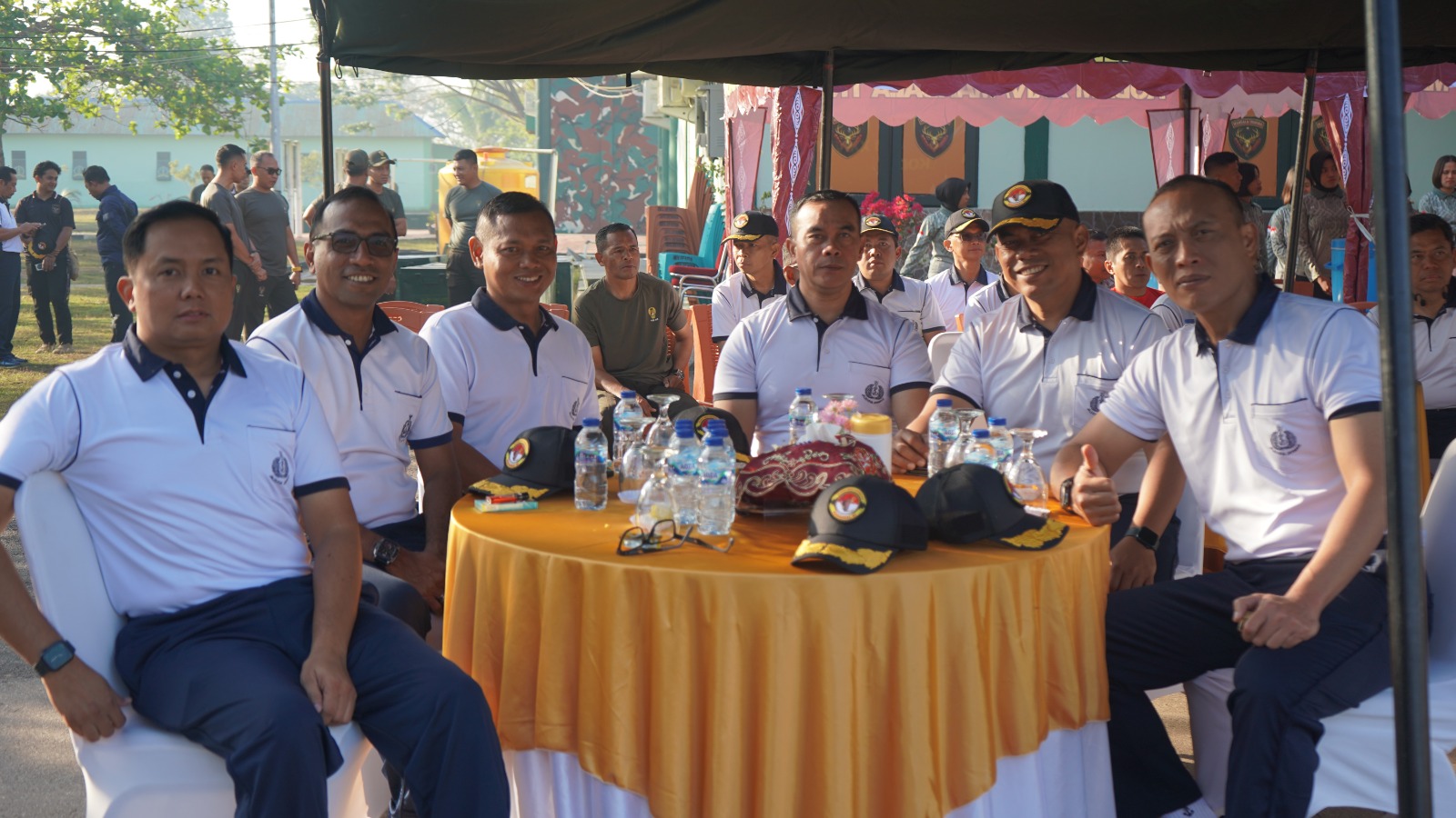 Dankodaeral XI Ikuti Kegiatan Olahraga bersama