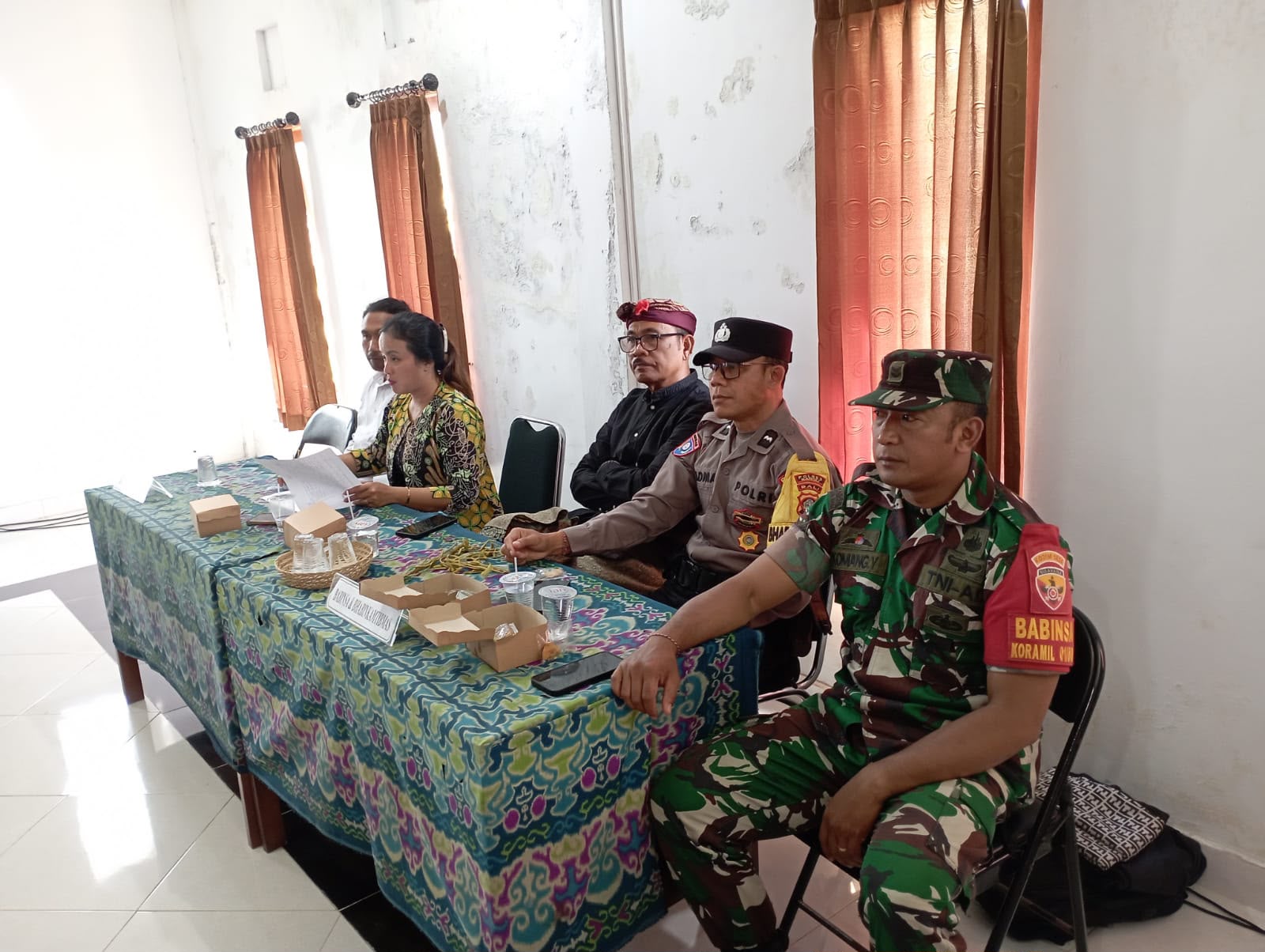 BABINSA BUNUTIN HADIRI MUSRENBANGDES