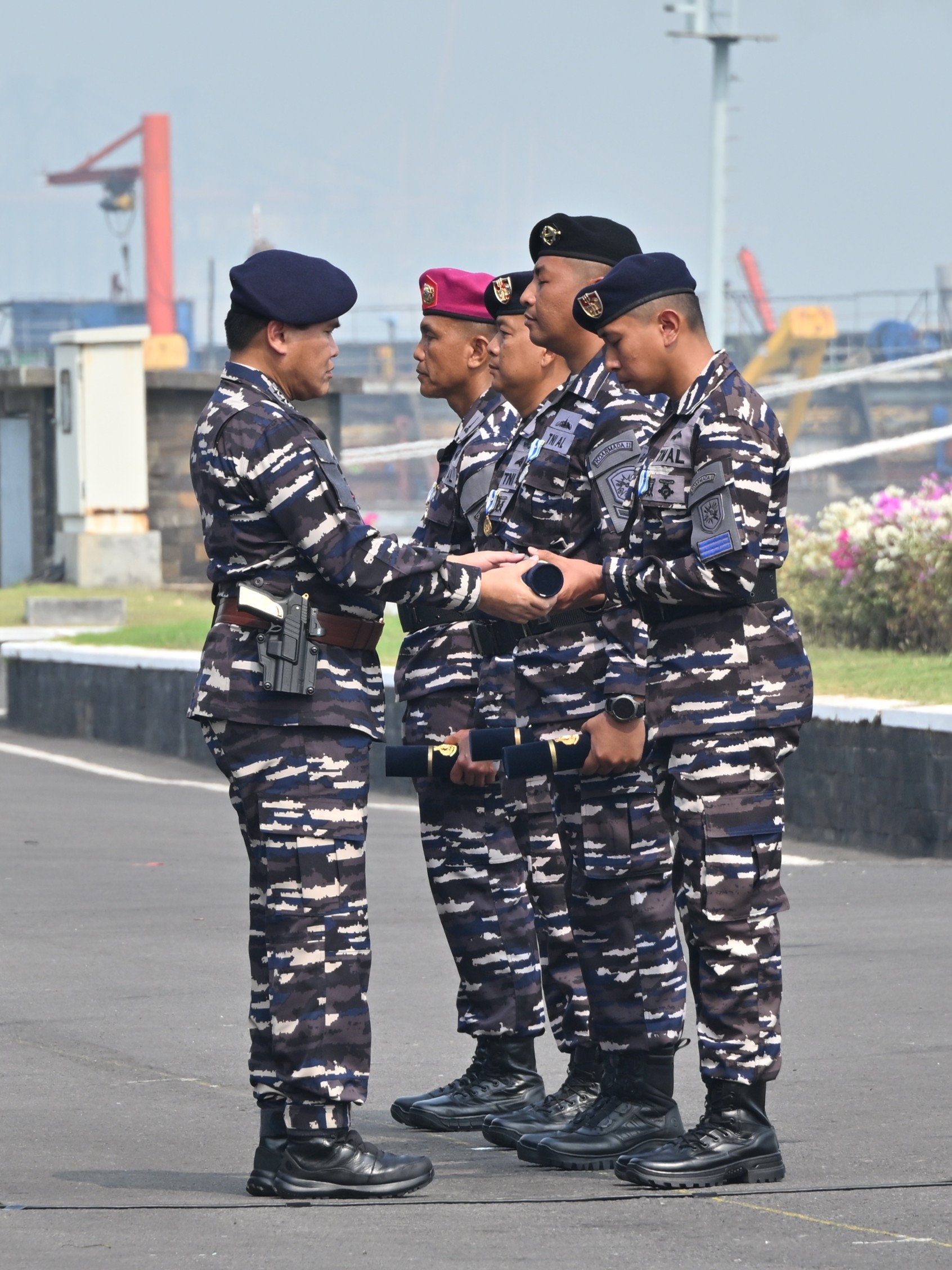 TNI AL GELAR APEL SIAGA DAN TASYAKURAN