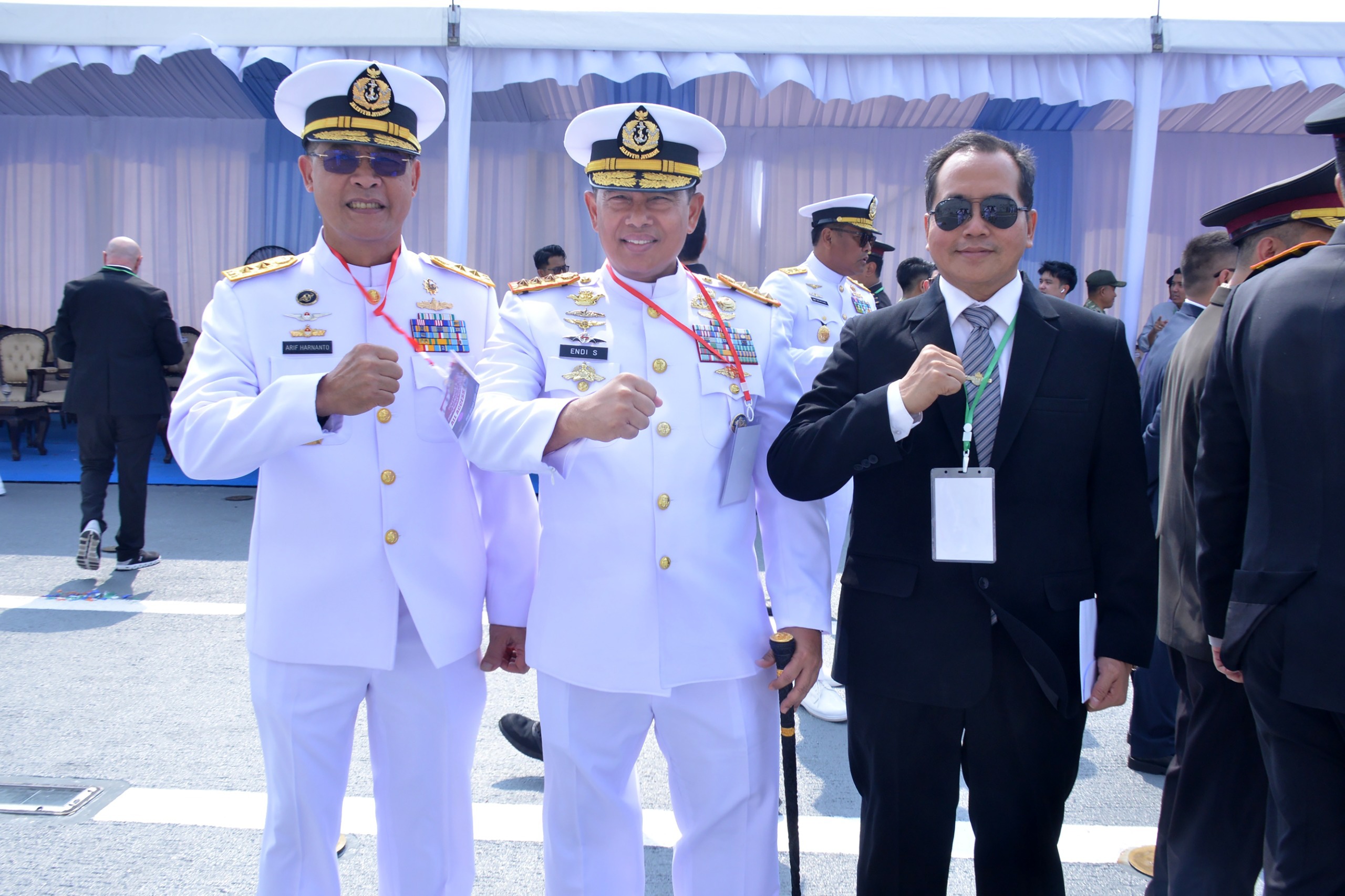 PANGKORMAR HADIRI PERESMIAN KAPAL