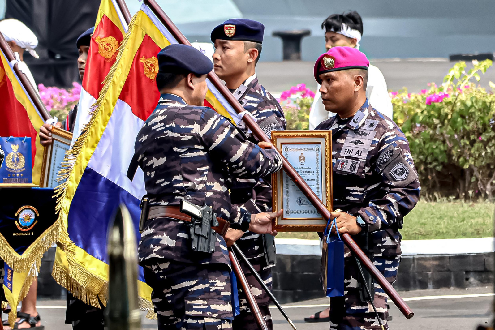 Yonif 1 Marinir Raih Penghargaan