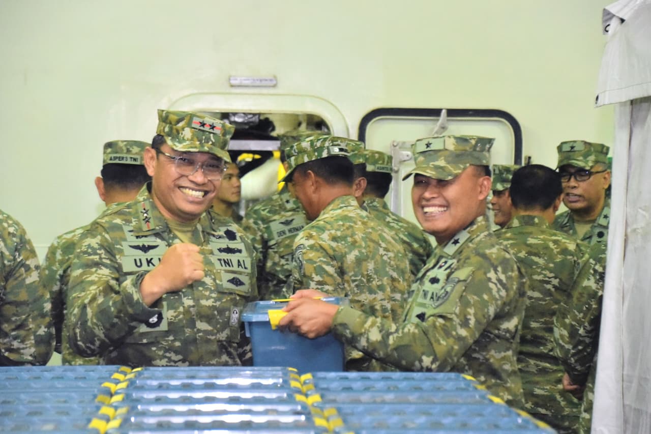 DANKODAERAL III HADIRI PELEPASAN SATGAS
