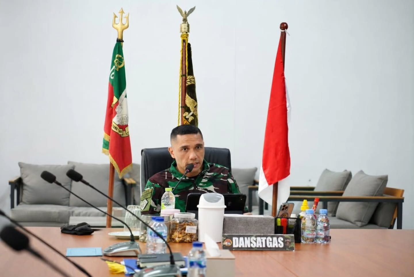 Danbrigif 18/Trisula Sampaikan Arahan Dan Motivasi